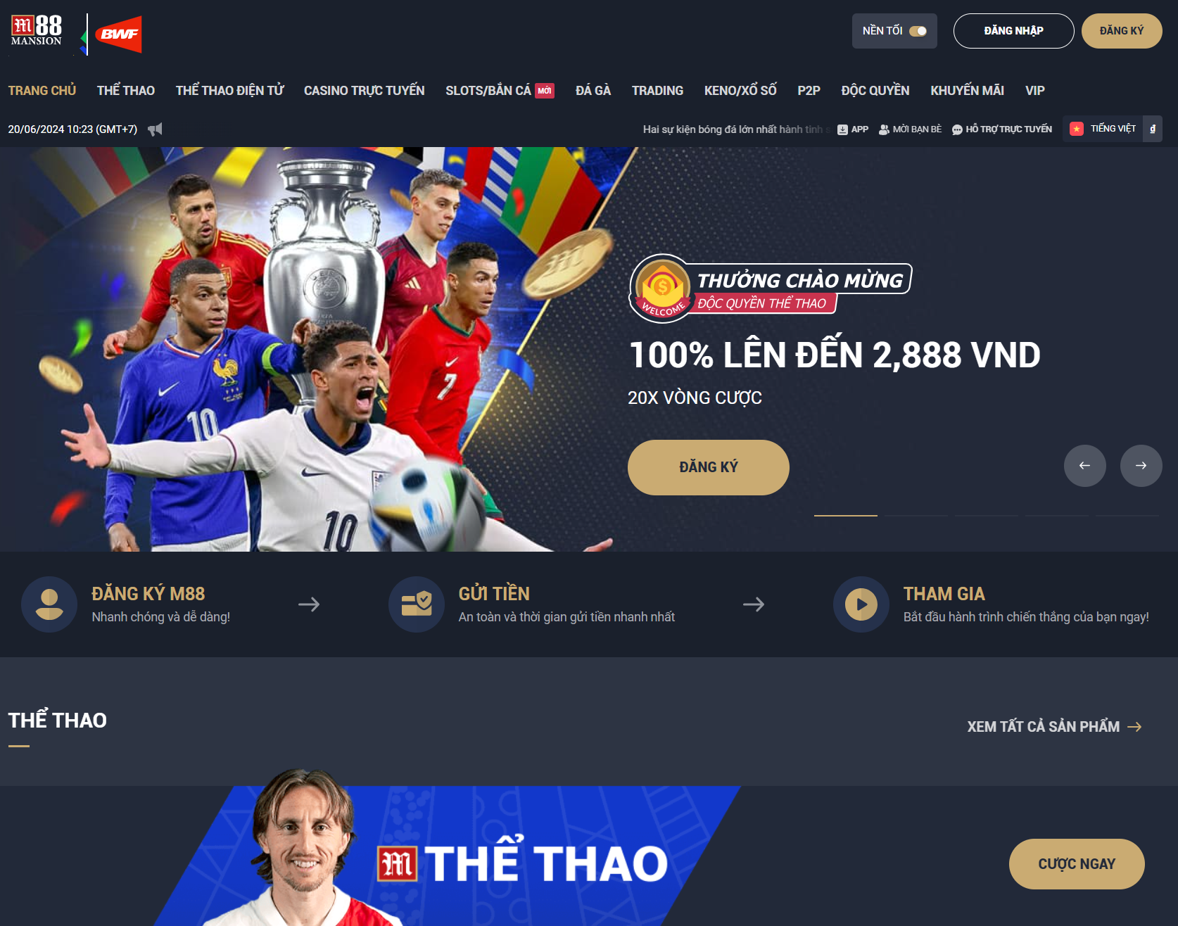 M88 – Link đăng ký UY TÍN SỐ 1 năm 2025
