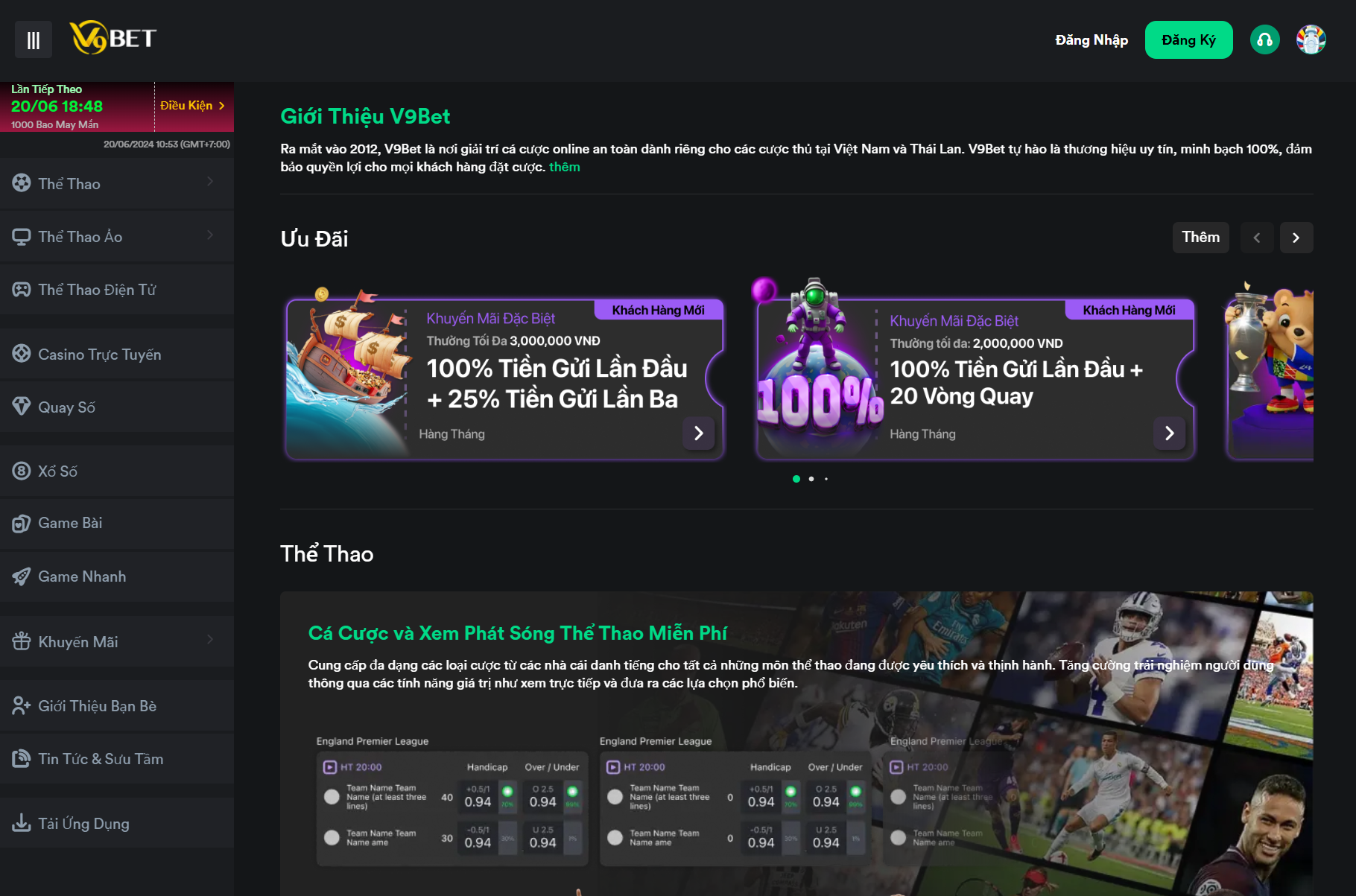 V9BET – Link đăng ký UY TÍN SỐ 1 năm 2025