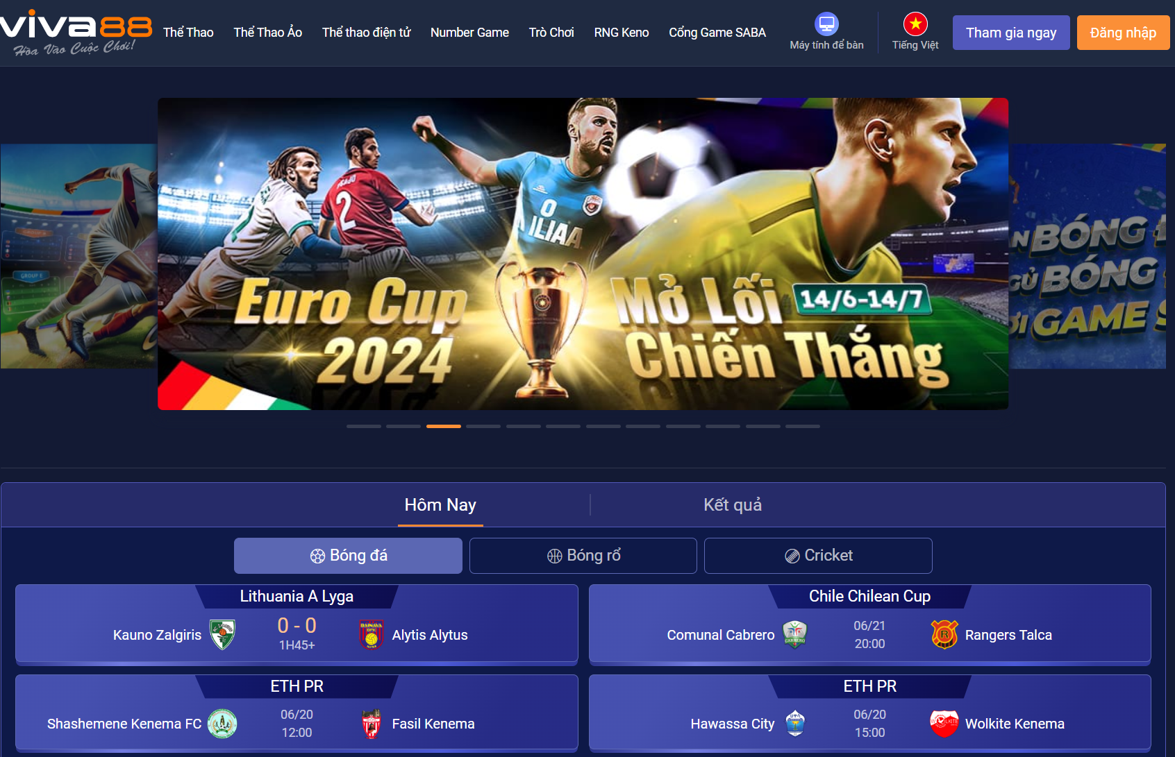 VIVA88 – Link đăng ký UY TÍN SỐ 1 năm 2025
